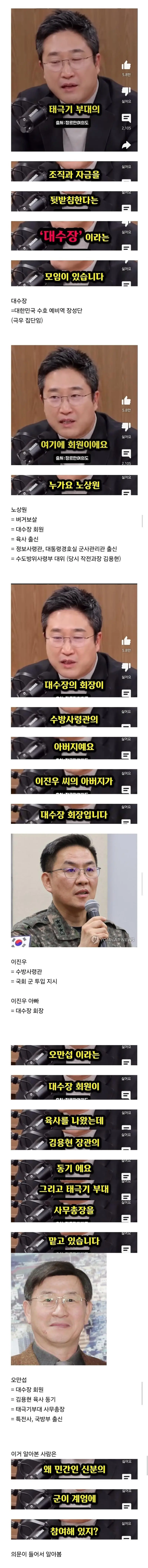 태극기부대의 자금을 뒷받침하는 극우집단