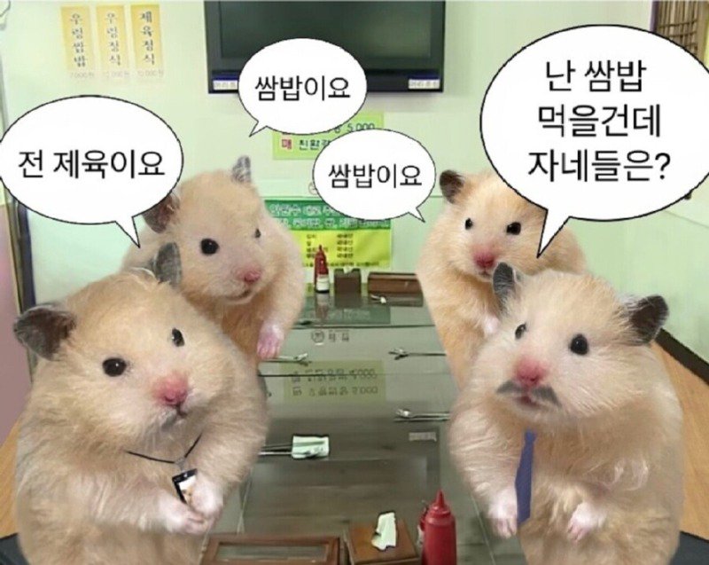 메뉴통일하는방법