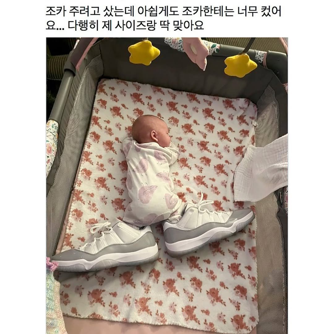 조카한테 선물한 신발