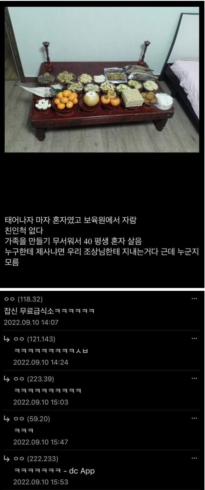 잡귀 무료 급식소