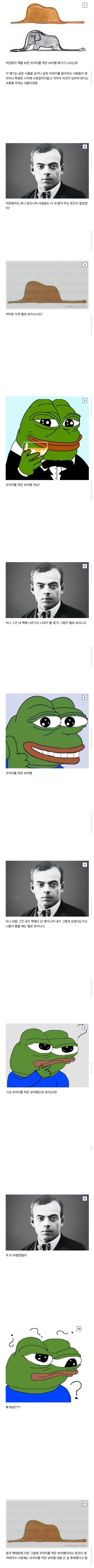 어린 왕자 작가가 코끼리 보아뱀을 넣고 후회한 이유.jpg