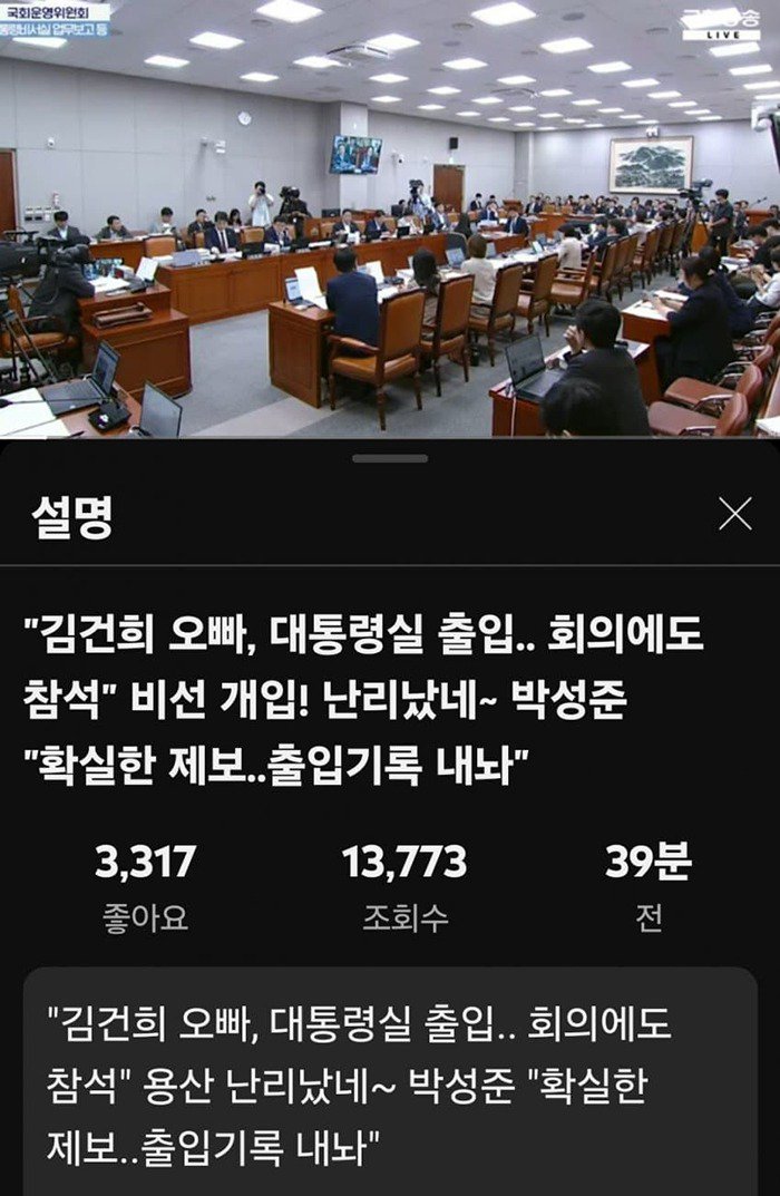 동생이 대통령이면 할 수 있는 일