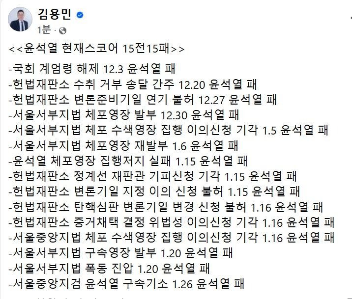 현재 스코어!